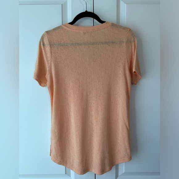 Athleta Women’s Breezy Scoop V Tee Orange (Size S) - Picture 2 of 8